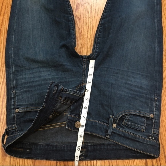 Citizens Of Humanity Dark Wash cropped straight leg jeans - Picture 9 of 16